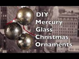 Diy Mercury Glass Holiday Decoration