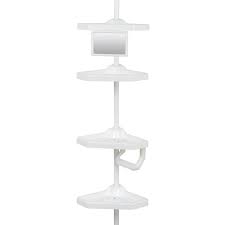 Tension Pole Freestanding Shower Caddy