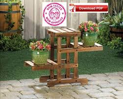 Plant Stand Plan Outdoor Plant Stand