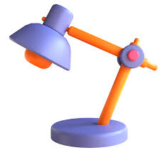 3d Icon Table Lamp For Education