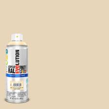 Evolution Acrylic 10 9 Oz Gloss Light Ivory Water Base Spray Paint