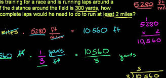 Convert Yards Into Miles Math