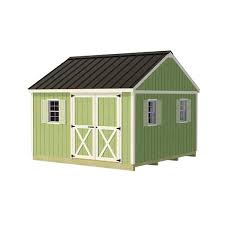 Best Barns Mansfield 12 X 12 Wood Shed Kit