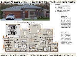 Home Plan 267 5 M2 Or 2873 Sq Feet