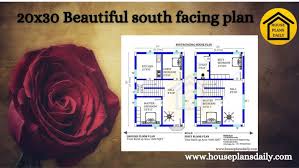 20x30 South Facing Home Plan House