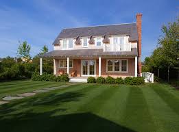 Nantucket Shingle Cottage With Modern