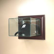Cap Hat Glass Display Cases Wall