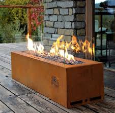 Patio Propane Firepit Table Rectangle