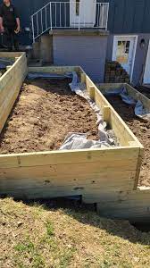 Build A Wood Retaining Wall On A Slope