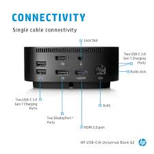 hp usb c a universal dock g2 a power