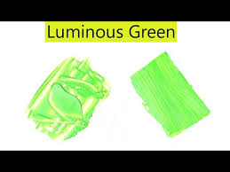 Luminous Green Color How To Make