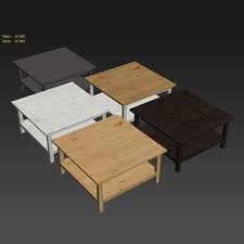Ikea Hemnes Coffee Table 3d Model By