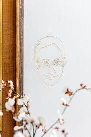 Diy Wire Portrait With Printable