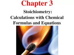 Calculations With Chemical Formulas And