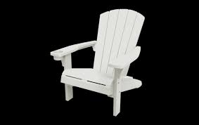 Alpine White Outdoor Adirondack Chair
