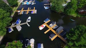 can you put a floating dock on a river