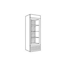 Line Art Vector Design Of Refrigerator
