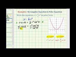 Polar Equation For A Parabola