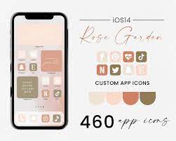 460 Iphone Ios 15 App Icons Rose Garden