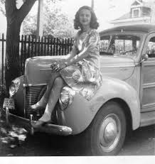 1940s Woody Wagon Vintage Photos