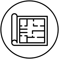 Floor Plan Vector Icon Ilration