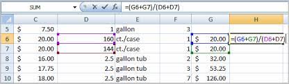 Excel 2007 Creating Complex Formulas