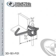 ga beam clamp for 1 2 in threaded rod