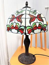Lamp Stained Glass Lamp Shade Flower