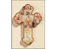 First Holy Communion Icon Wall Cross