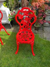 Red Patio Set Garden Furniture Uk