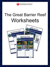 Great Barrier Reef Worksheets Ecology