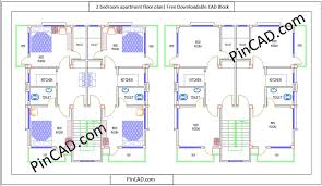 2 Bedroom Apartment Floor Plan