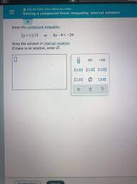 Solved Equations And Inequalities
