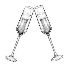 Champagne Glass Vector Champagne Icon