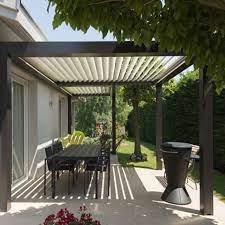 China Motorized Louvered Patio Covers