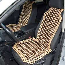 Buy Beaded Seat Covers 1 Pcs Wood Front