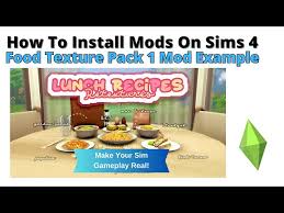 How To Install Food Texture Pack 1 Mod