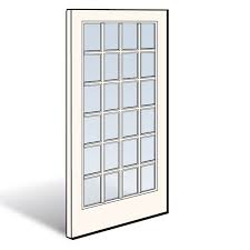 Andersen Windows Frenchwood Patio Door Panel In White Size 39 1 8 Inches Wide By 79 1 8 Inches High 2566289