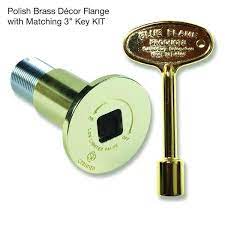 Blue Flame Dk 0202 Key Kit Polish Brass