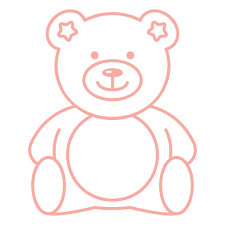 Pink Teddy Bear Icon Png Svg Design