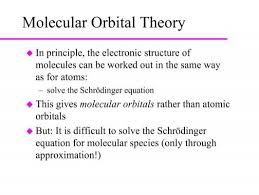 Molecular Orbital Theory