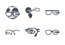 Tech Glasses Icons By Oleksandr Yeromin