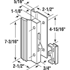 Prime Line Sliding Glass Door Handle