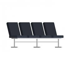 Premium Vector Airport Chairs Place Icon