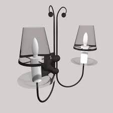 Gothic Wall Lamp 8 3d Model