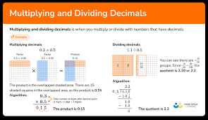 Multiplying And Dividing Decimals