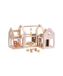 Plan Toys Slide N Go Doll House