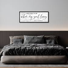 Master Bedroom Sign For Over Bed Master