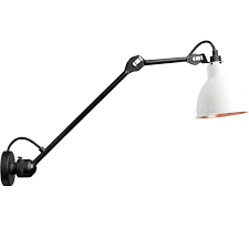 Lampe Gras N304 L40 Wall Lamp Mat Black