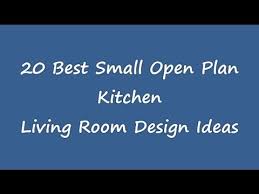 25 Best Small Open Plan Kitchen Living